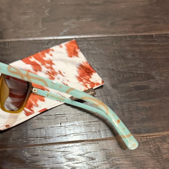 Knockaround Cool Ranch Polarized Women's Sunglasses - Brown and Gold - Picture 8 of 11